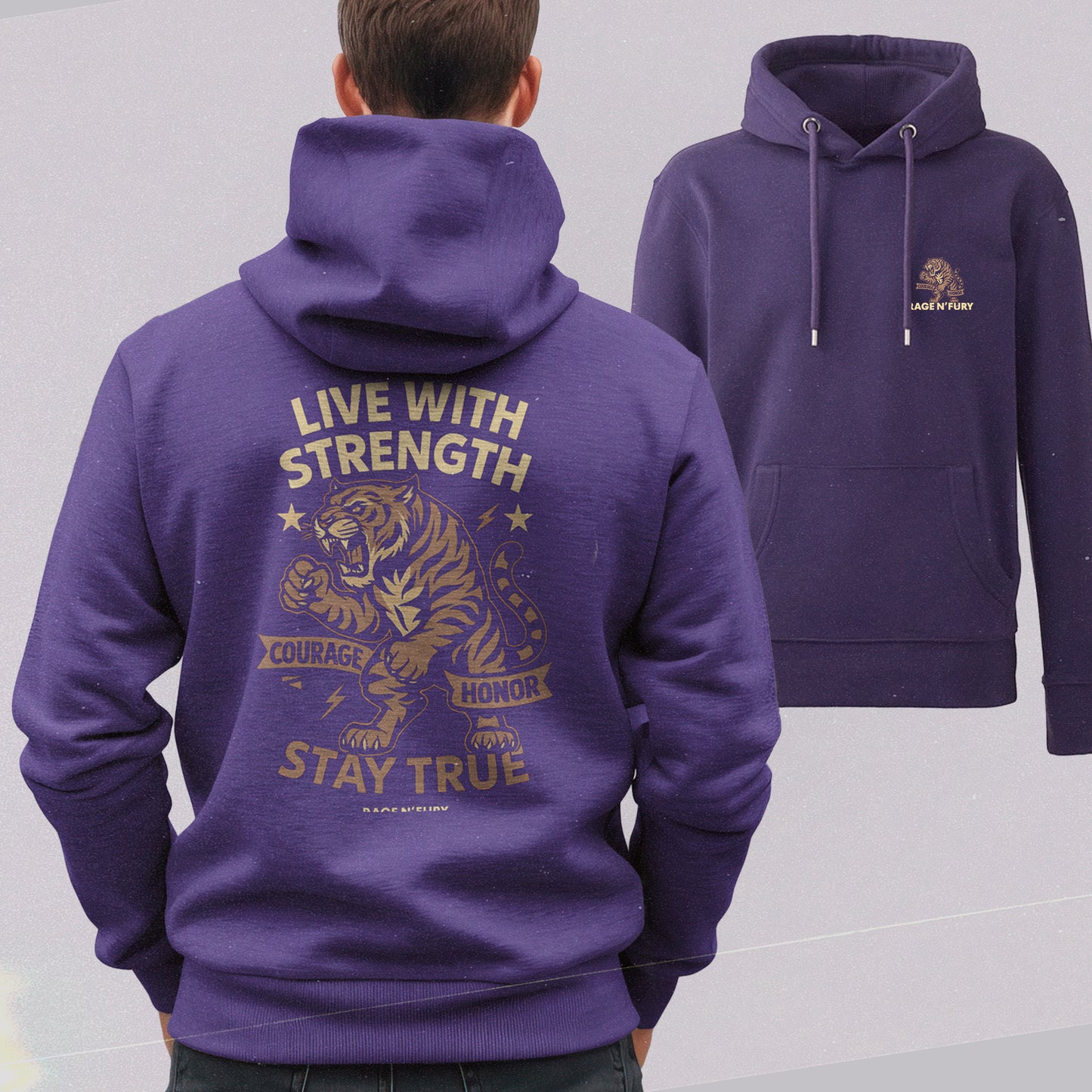 
                  
                    Sweat Hoodie Purple Femme à personnaliser
                  
                