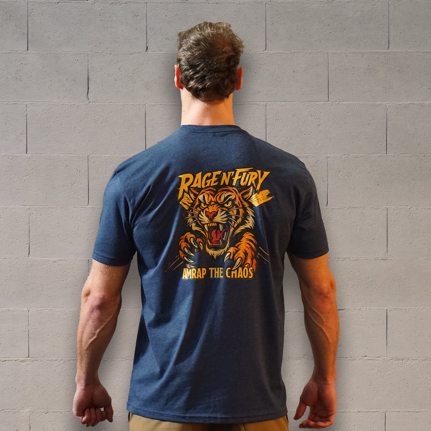 
                  
                    Tshirt classique Navy AMRAP BEAST
                  
                
