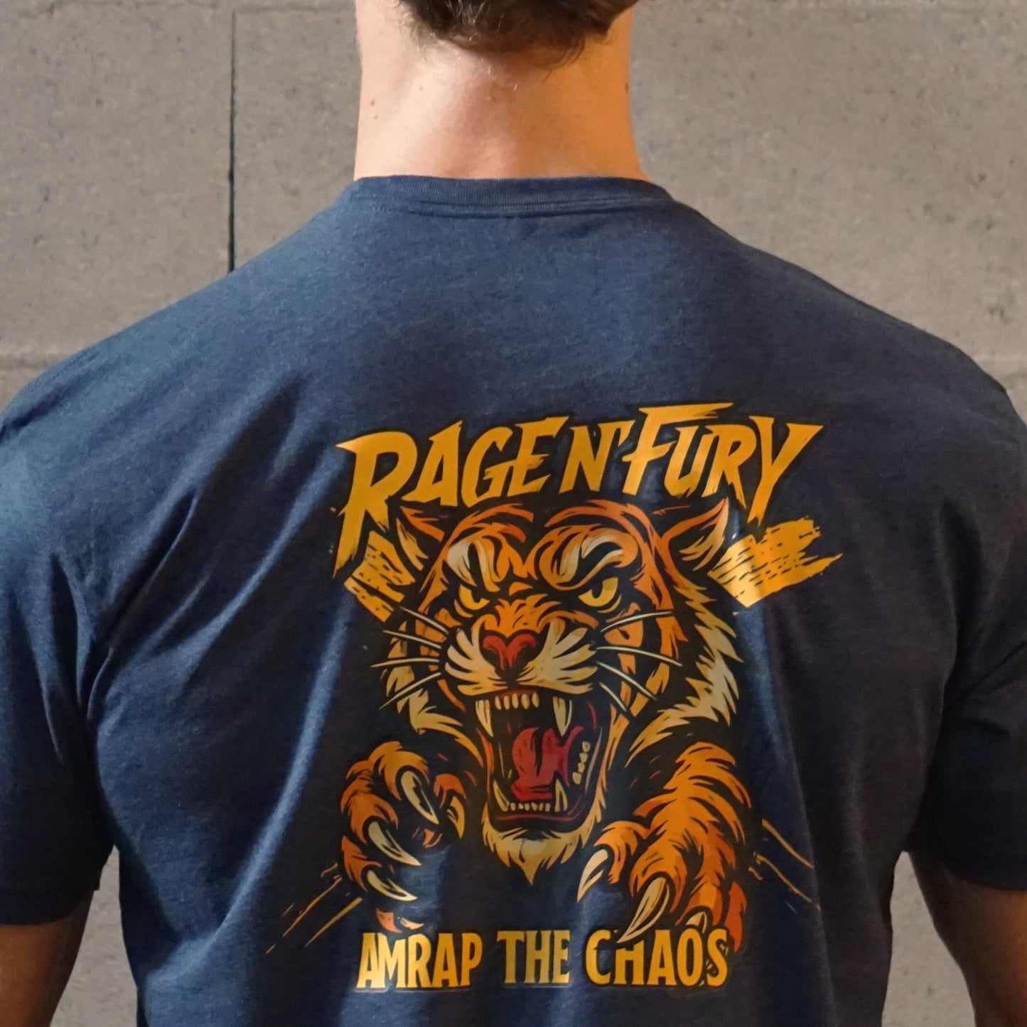 
                  
                    Tshirt classique Navy AMRAP BEAST
                  
                