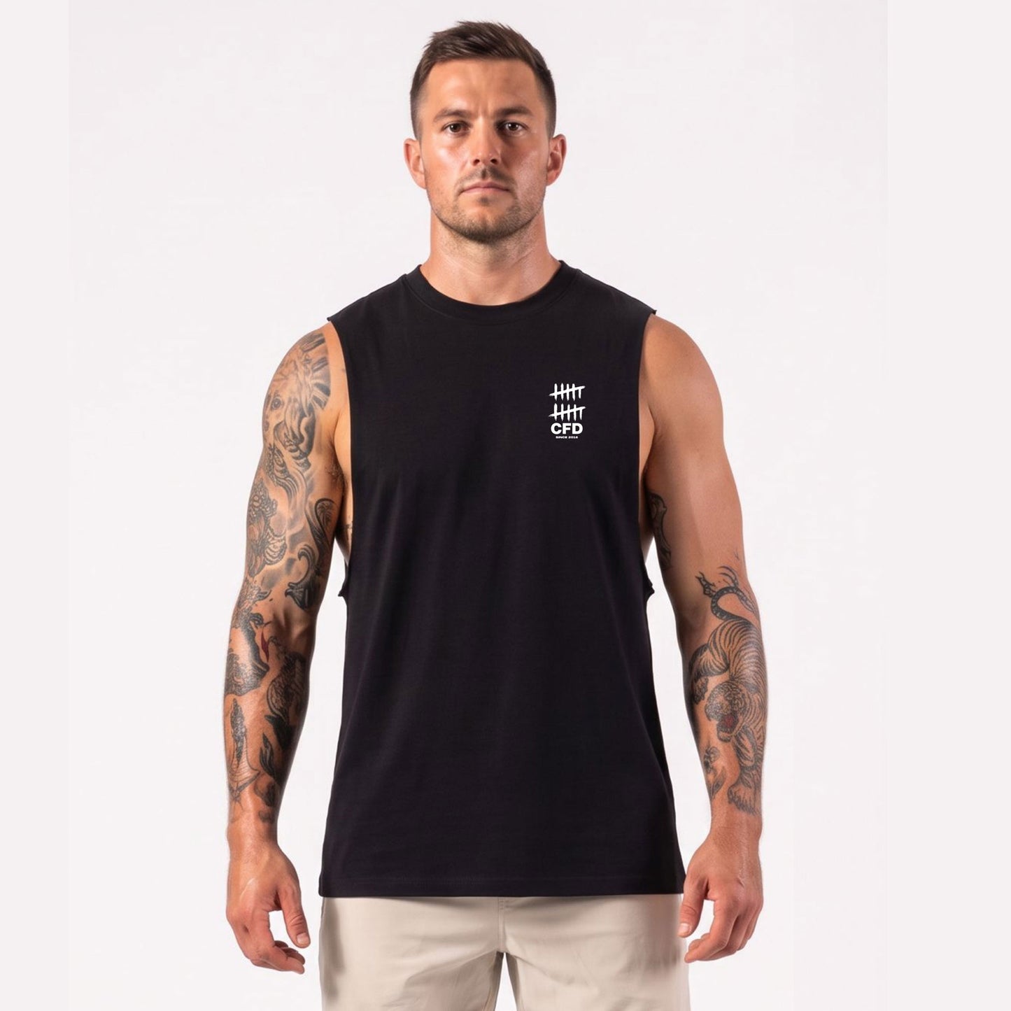 
                  
                    Tank Oversize Unisex Noir CF Douai
                  
                