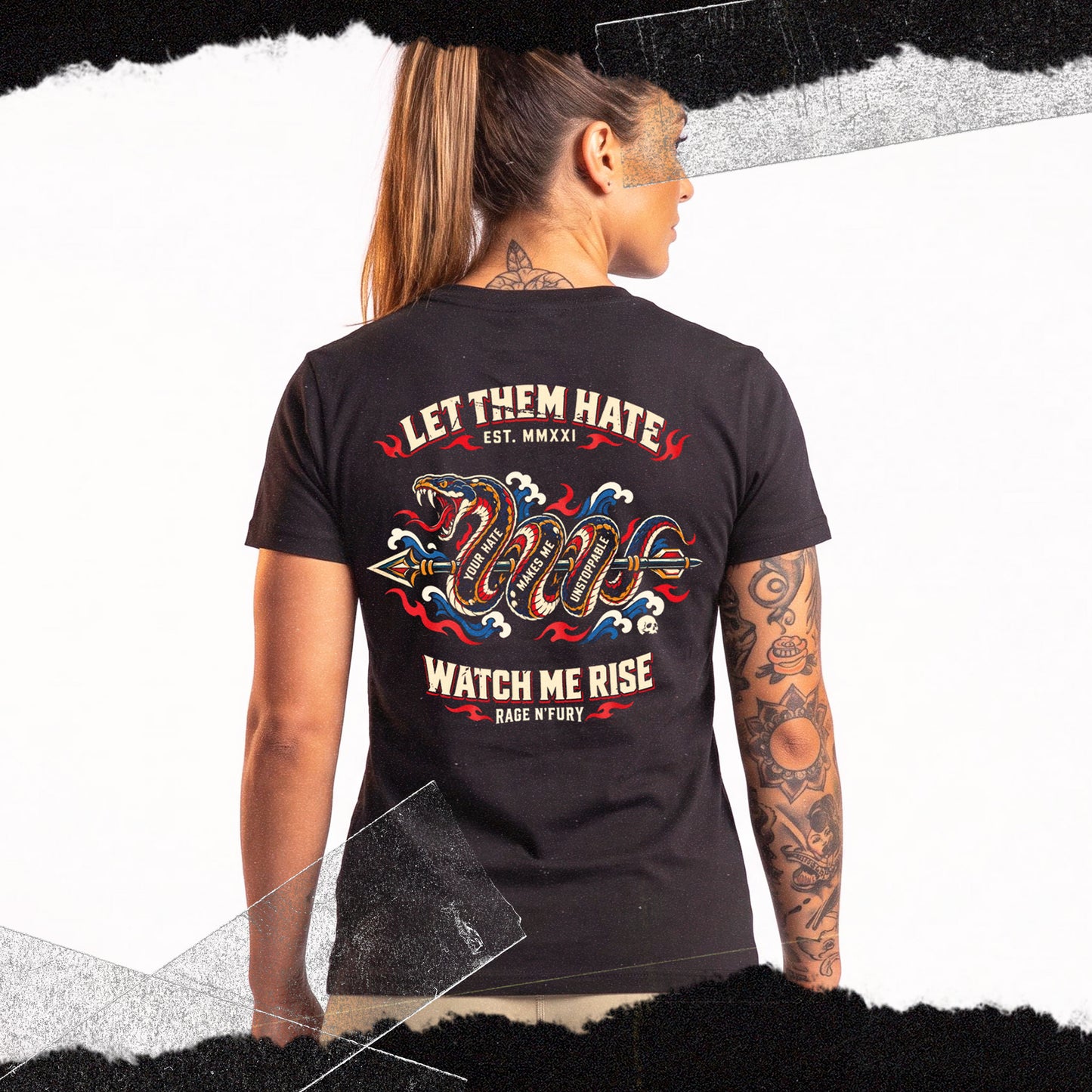
                  
                    Tshirt classique femme VENOM
                  
                