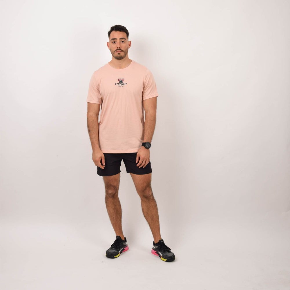 Tshirt rose Raging BULL