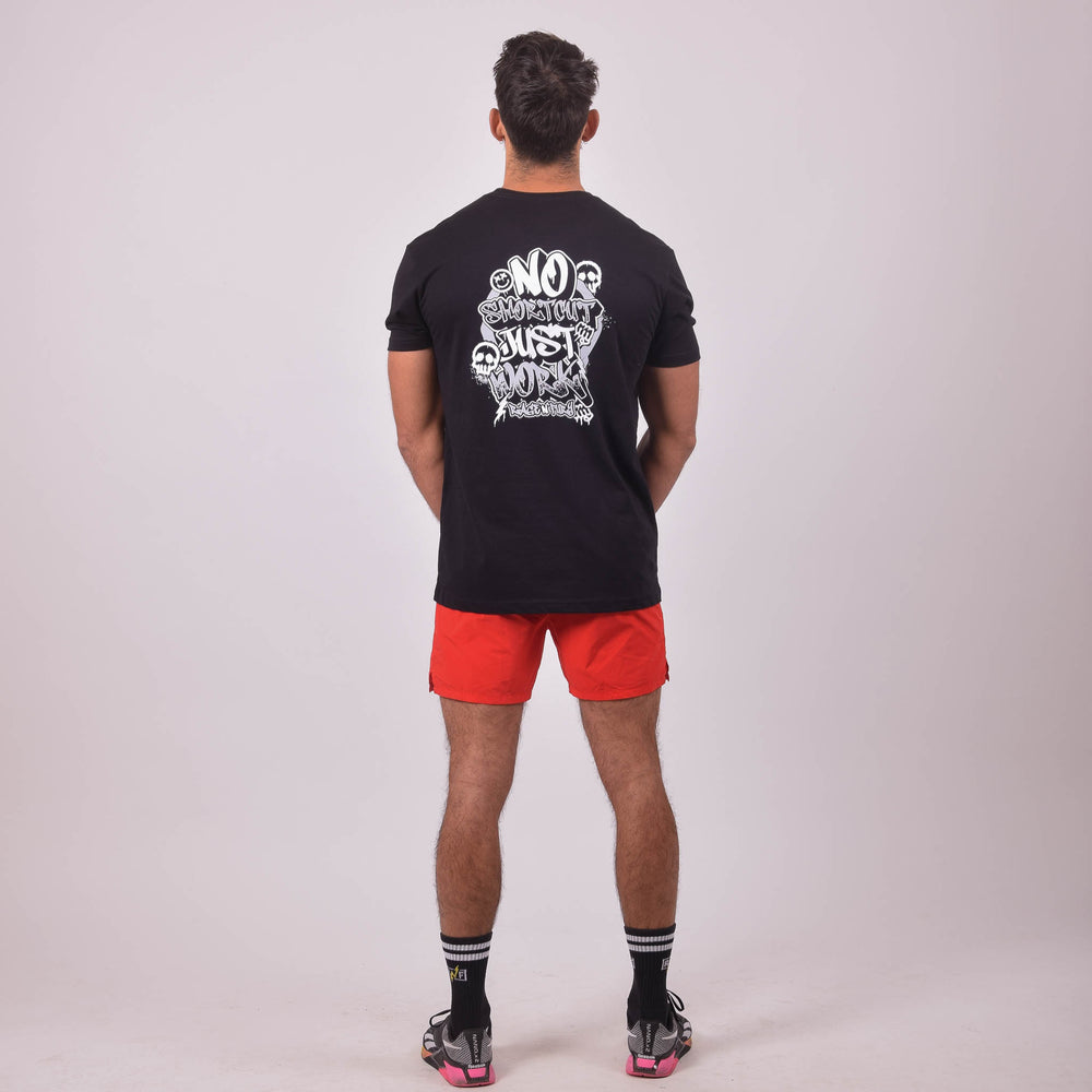 Tshirt Just Work N&B Homme