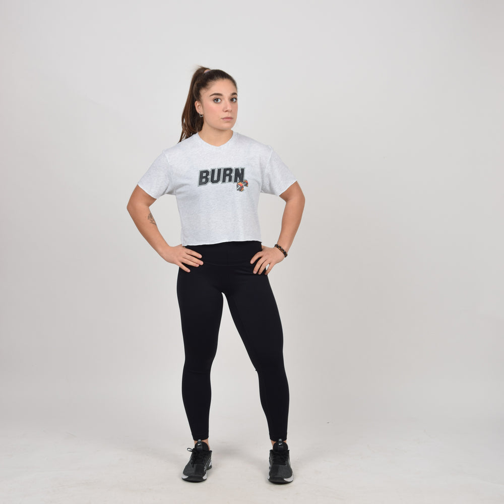 Tshirt Crop Burn