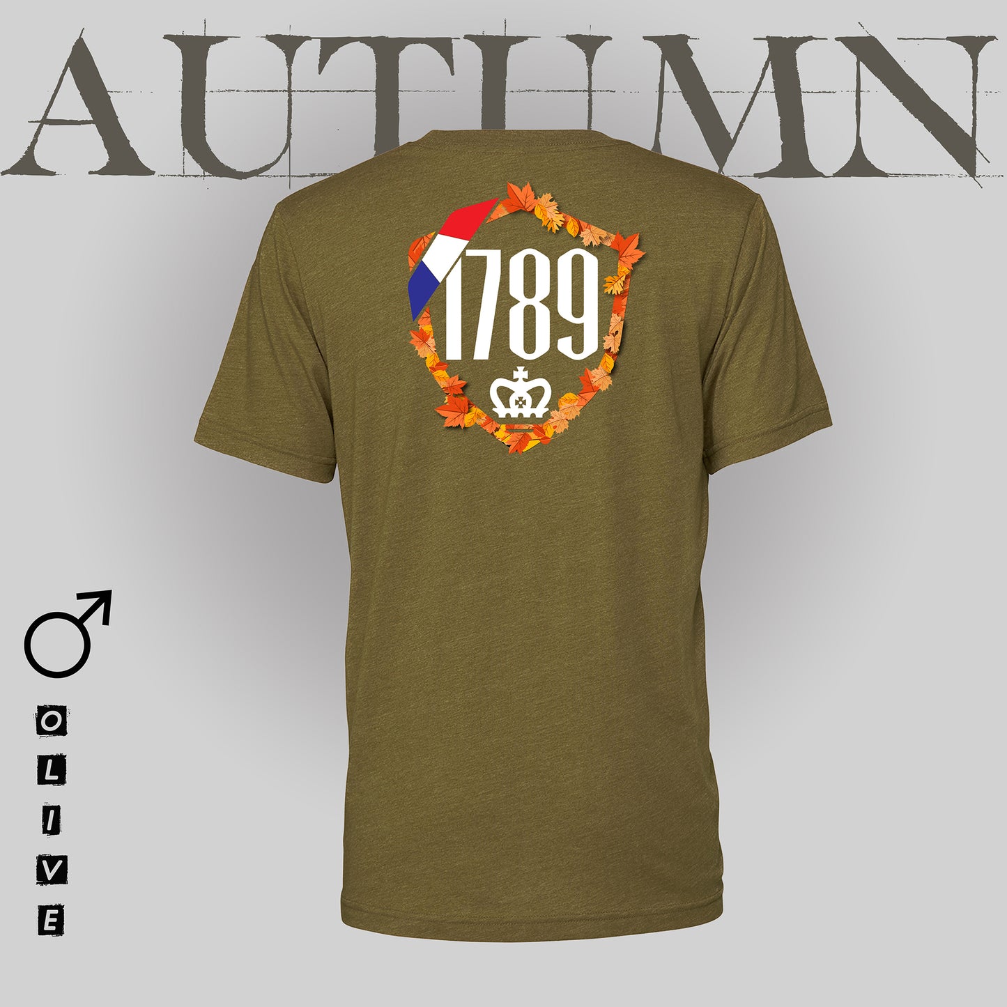 
                  
                    Olive Autumn 1789 CrossFit Tshirt
                  
                
