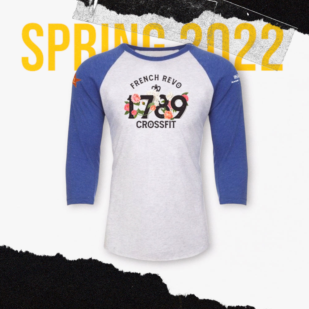 Camiseta de béisbol unisex 1789 CrossFit