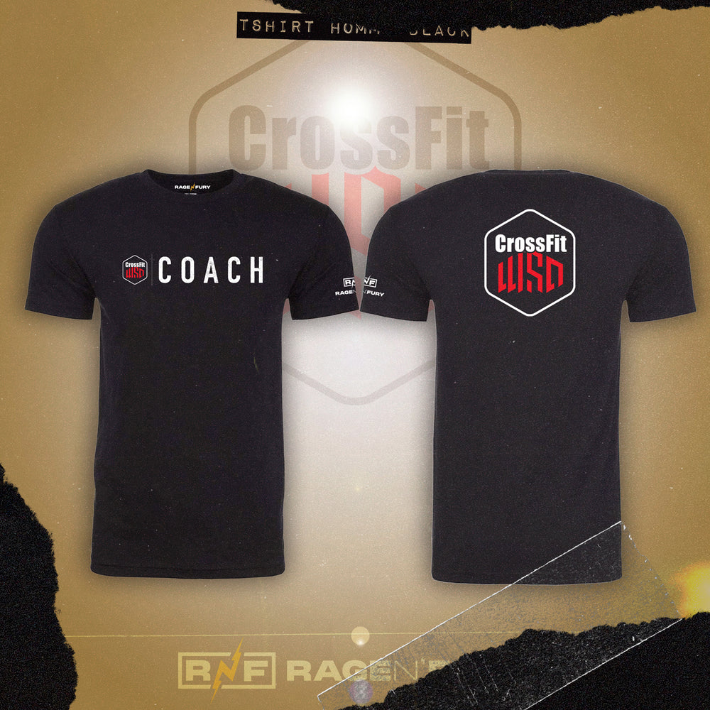 Tshirt Coach Noir WSD Crossfit